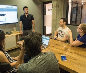 DigitalST team at the office