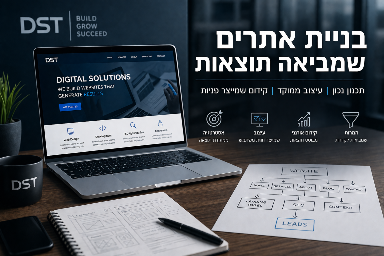 בניית אתרים לעסקים