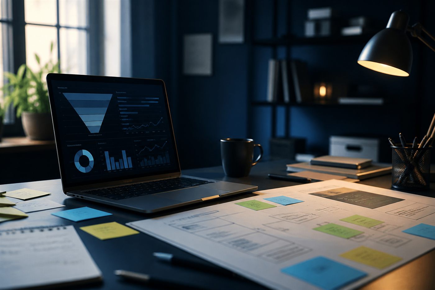 Building websites with marketing thinking